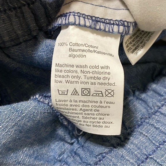 J. By J. Crew cotton chambray drawstring pants size 18W - Picture 6 of 11